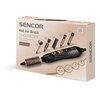 Suszarko-lokówka SENCOR SHS 8401BK Rodzaj nasadek 1 x półokrągła szczotka