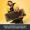 Klawiatura LOGITECH Pop Keys Black & Yellow Układ klawiszy US