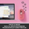 Mysz LOGITECH Pop Mouse Coral Rose Komunikacja z komputerem Bezprzewodowa