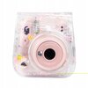 Pokrowiec LOVEINSTANT Instax Mini 11 Przezroczysty Różowy Wymiary wewnętrzne [cm] 11 x 12.5 x 4