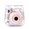Pokrowiec LOVEINSTANT Instax Mini 11 Przezroczysty Fioletowy Kieszenie zewnętrzne Nie