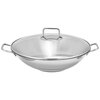 Patelnia wok WMF 58255 36 cm Powłoka wewnętrzna Stal nierdzewna Cromargan