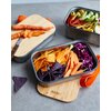 Lunch box BLACK+BLUM BAM-SB003 Pomarańczowy Materiał wykonania Drewno