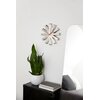 Zegar ścienny UMBRA Ribbon 30 cm Stalowy Kolor Srebrny