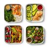 Lunch box BLACK+BLUM BAO-BA010 Oliwkowy Materiał wykonania Tritan