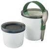 Lunch box BLACK+BLUM Lunch Pot Biało-zielony Materiał wykonania Polipropylen