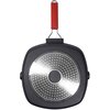 Patelnia grillowa MONETA Pro Grill 28 cm Powłoka wewnętrzna Greblon C3 Granite