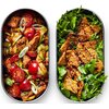 Zestaw lunchboxów BLACK+BLUM BAM-BT-L016 1 L Srebrny Materiał wykonania Drewno