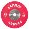 Zestaw obciążeń HMS Bumper TBR PROFI SET (2x10/2x15/2x20/2x25 kg) Średnica otworu [mm] 51