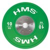 Zestaw obciążeń HMS Bumper TBR PROFI SET (2x10/2x15/2x20/2x25 kg) Kolor Zielony