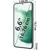 Smartfon SAMSUNG Galaxy S22+ 8/128GB 5G 6.6" 120 Hz Zielony SM-S906 Aparat Tylny 50 Mpx + 10 Mpx + 12 Mpx, Przedni 10 Mpx