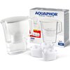 Dzbanek filtrujący AQUAPHOR Time Biały + 3 wkłady B25 Maxfor