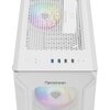 Obudowa GENESIS Irid 505 ARGB White Materiał Tworzywo sztuczne