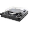 Gramofon AIWA GBTUR-120 USB Czarny, Półautomatyczny,Napęd paskowy,Wbudowane głośniki,Prędkość odtw. 33 1/3, 45, 78 obr./min Prędkość obrotowa [RPM] 45