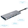 Hub GEMBIRD A-CM-COMBO3-01 USB Typu C 3.2 Gen. 1, Pasywny Dodatkowe informacje Funkcja Power Delivery