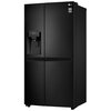 Lodówka LG GSJV31WBXF Side by Side No frost 179cm Czarna Podajnik wody Kostkarka Kolor producenta Czarny