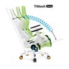 Fotel DIABLO CHAIRS X-One 2.0 (XL) Biało-zielony Regulowane oparcie Tak