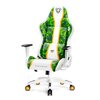 Fotel DIABLO CHAIRS X-One 2.0 (XL) Biało-zielony Podświetlenie RGB Nie