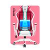 Fotel DIABLO CHAIRS X-One 2.0 (XL) Biało-różowy Funkcja bujania Tak