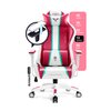 Fotel DIABLO CHAIRS X-One 2.0 (XL) Biało-różowy Dla dzieci Nie