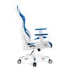 Fotel DIABLO CHAIRS X-One 2.0 (XL) Biało-niebieski Wysokość siedziska [cm] 49 - 58