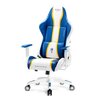 Fotel DIABLO CHAIRS X-One 2.0 (XL) Biało-niebieski Materiał obicia Skóra ekologiczna HDS