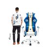 Fotel DIABLO CHAIRS X-One 2.0 (XL) Biało-niebieski Regulowane oparcie Tak