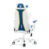 Fotel DIABLO CHAIRS X-One 2.0 (XL) Biało-niebieski Podświetlenie RGB Nie