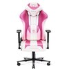 Fotel DIABLO CHAIRS X-Player Normal Size Różowo-biały Materiał obicia Siatkowy materiał