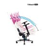 Fotel DIABLO CHAIRS X-Player Normal Size Różowo-biały Podświetlenie RGB Nie