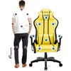 Fotel DIABLO CHAIRS X-One 2.0 Normal Size Żółty Zagłówek Tak