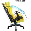 Fotel DIABLO CHAIRS X-One 2.0 Normal Size Żółty Kolor Żółto-czarny