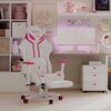 Fotel DIABLO CHAIRS X-Ray (L) Biało-różowy Gwarancja 24 miesiące