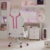Fotel DIABLO CHAIRS X-Ray (L) Biało-różowy Rekomendowany wzrost [cm] 150 - 180