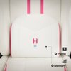 Fotel DIABLO CHAIRS X-Ray (L) Biało-różowy Poduszka lędźwiowa Tak