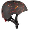 Kask rowerowy HORNIT Lava LAM932 Czarno-pomarańczowy dla Dzieci (rozmiar M) Materiał wewnętrzny EPS