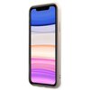 Etui GUESS 4G Bottom Stripe do Apple iPhone 11 Różowy Dominujący kolor Różowy
