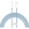 Kabel USB-C - Lightning BASEUS Dynamic Series 2 m Niebieski