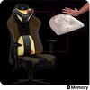 Fotel DIABLO CHAIRS X-Player 2.0 Normal Size Żółto-czarny Regulowane oparcie Tak
