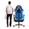 Fotel DIABLO CHAIRS X-Player 2.0 King Size Czarno-niebieski Regulacja podłokietników Przód - tył