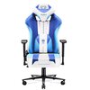 Fotel DIABLO CHAIRS X-Player 2.0 Normal Size Biało-niebieski Materiał obicia Tkanina EcoFiber