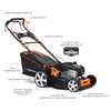 Kosiarka spalinowa HORTMASZ HKS 746 NB Briggs&Stratton 450E z napędem 460mm 1.7kW Typ silnika Czterosuwowy, OHV górnozaworowy