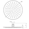 Deszczownica DEANTE Cascada NAC Z00K Złoty Funkcje System anti-calc