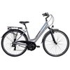Rower trekkingowy INDIANA X-Road 1.0 D19 28 cali damski Srebrno-błękitny 2022 Rama Aluminiowa