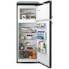 Lodówka ETA Storio 253890020E Retro 148.2cm Czarna Pojemność [l] 170 chłodziarka + 45 zamrażarka