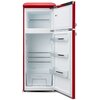 Lodówka ETA Storio 253490030E Retro 148.2cm Czerwona Roczne zużycie prądu 179 kWh = 205.85 zł