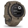 Zegarek sportowy GARMIN Instinct 2 Solar Tactical Edition Brązowy Komunikacja Bluetooth
