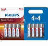 Bateria AA LR6 PHILIPS Power Alkaline (8 szt.)