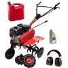 Glebogryzarka spalinowa GREENSO WM500 Weima + Olej do kosiarki GREENSO SAE30 4T + Kanister NEO 11-561 20 L + Nauszniki przeciwhałasowe NEO 97-563
