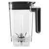 Blender kielichowy KITCHENAID KA K150 ER + CP Czerwony Regulacja obrotów Mechaniczna